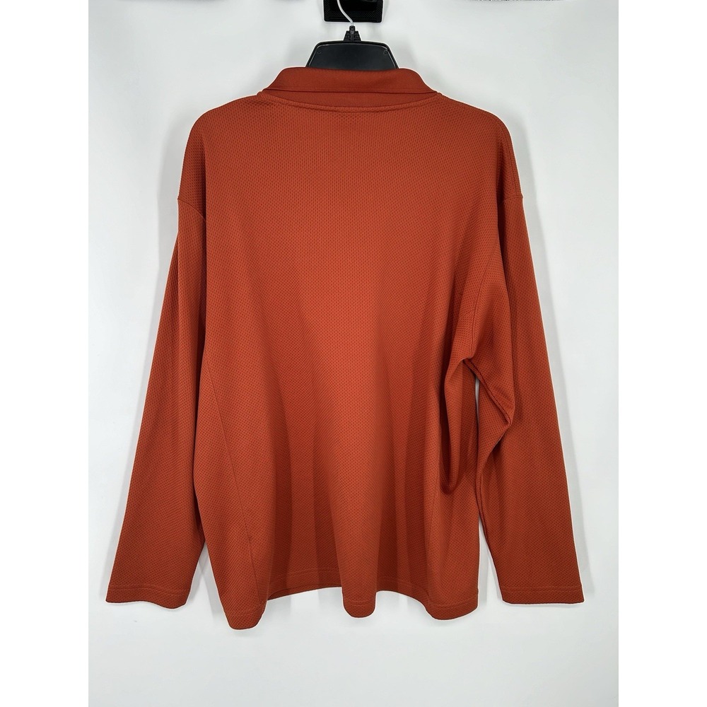 The North Face Lightweight Textured Vapor Wick Quarter 1/4 Zip Pullover Collared - Picture 2 of 7